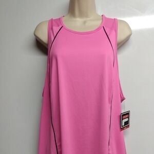 Fila Sport Tank topTur-Dry, XXL, Pink,NWT